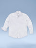 Boys Classic Fit Easy Care Fine Pique Stretch Dress Shirt