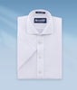 Boys Classic Fit Easy Care "Spark Pattern" Dress Shirt