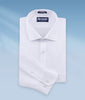 Mens Classic Fit Easy Care Braid Dress Shirt