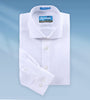 Little Boys Slim Fit Non Iron Cotton "Supima Performance Stretch Twill" Button Cuff Dress Shirt